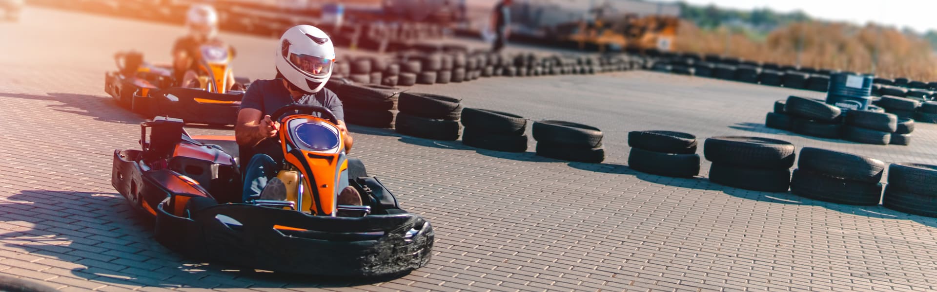 A toda velocidad en el Karting Club Tenerife