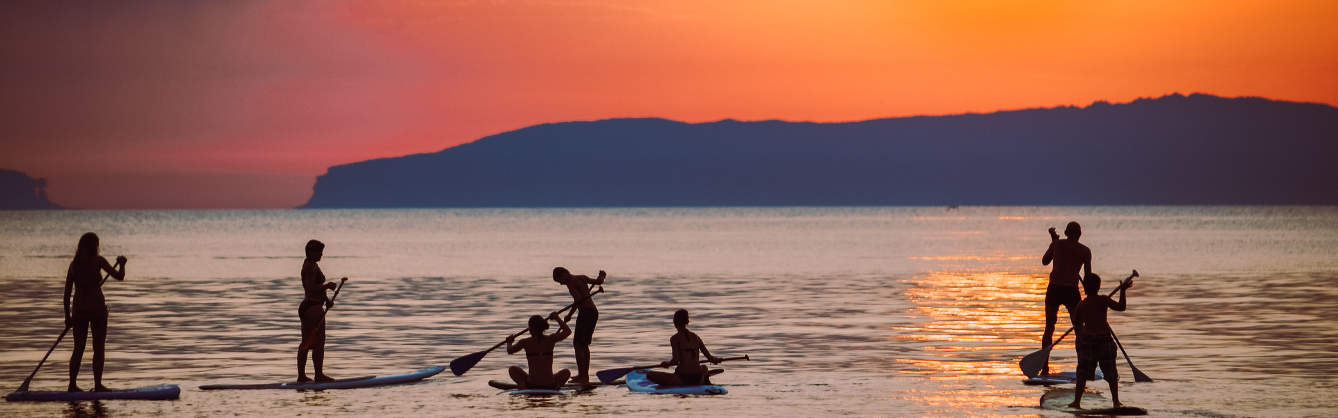 Paddle surf y atardecer en Cozumel
