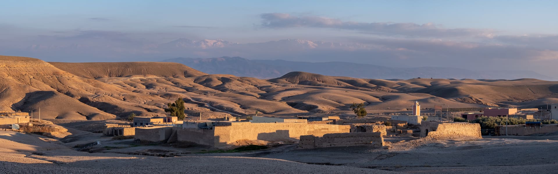 Excursión privada al desierto Agafay, Atlas y pueblos bereberes