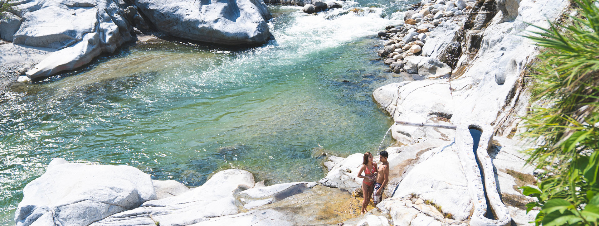 Aguas termales en Nizandú