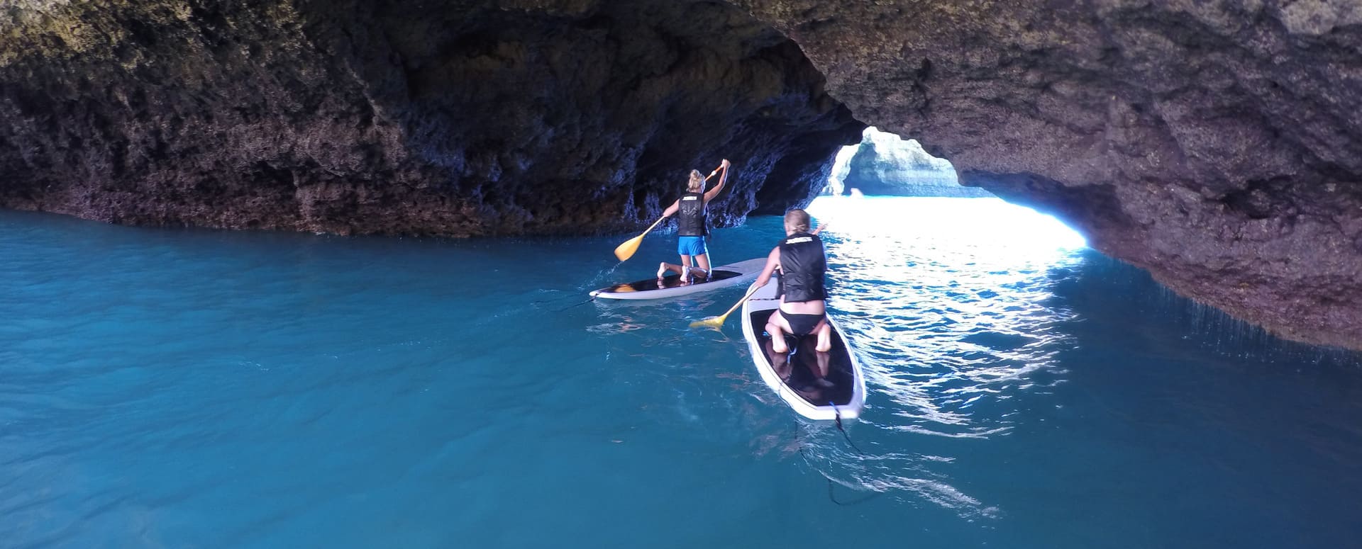 Excursión en paddle surf por la Albufeira
