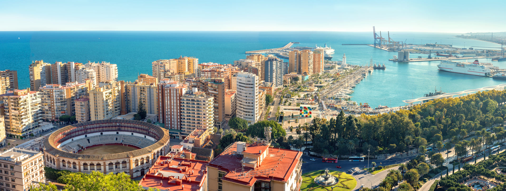 Tour panorámico en segway por Málaga