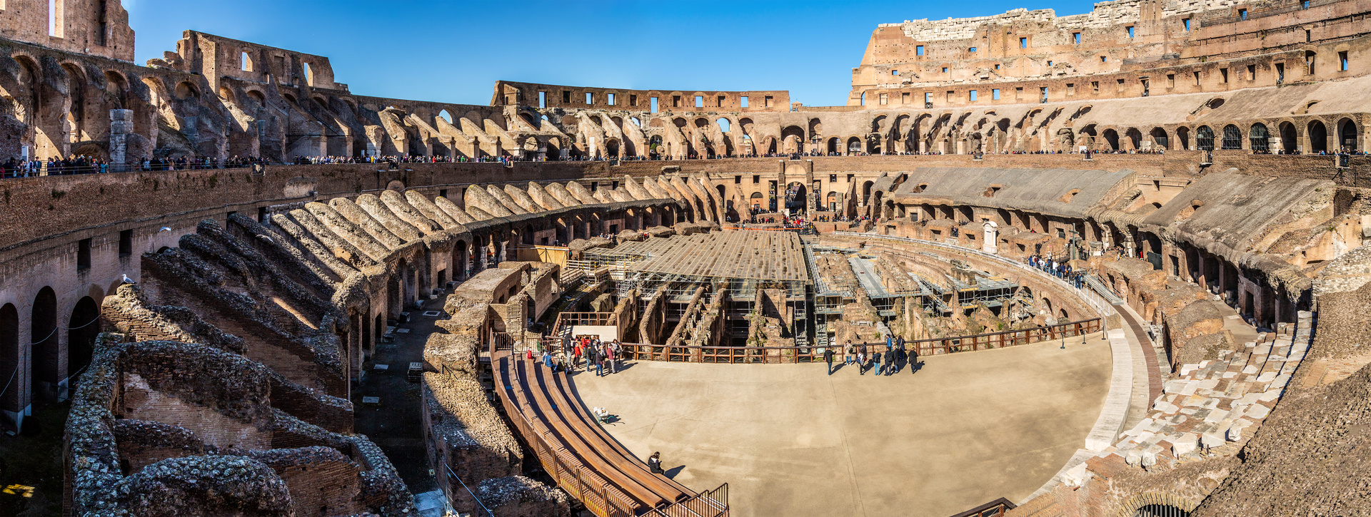 Tour por la Arena del Coliseo, el Foro romano y el Monte Palatino
