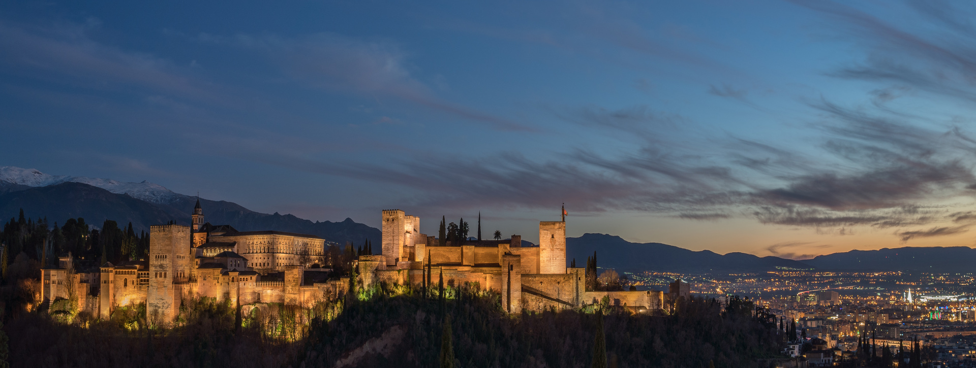 Visita guiada por Granada de noche