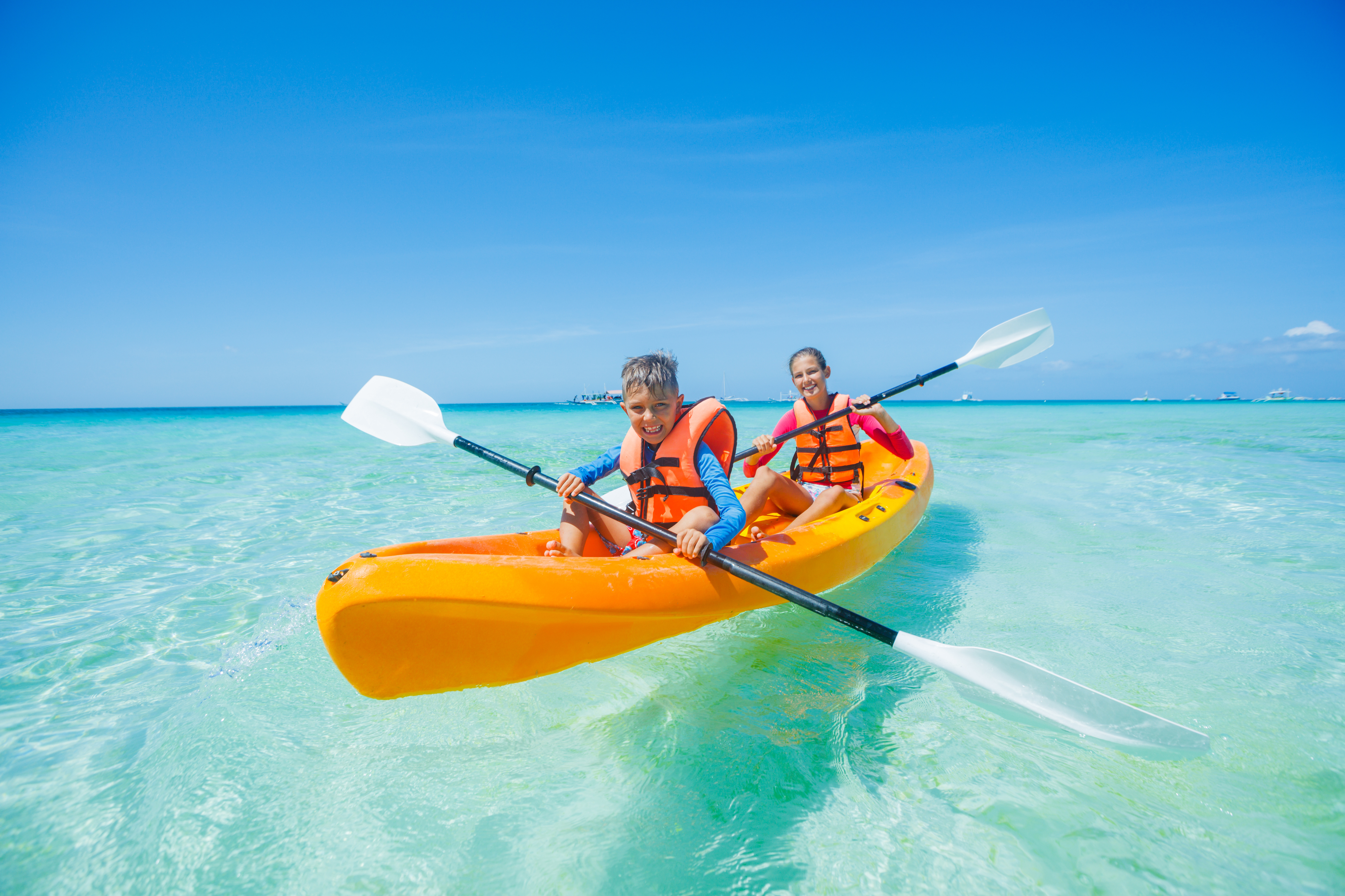 Kayak en la Playa Papagayo