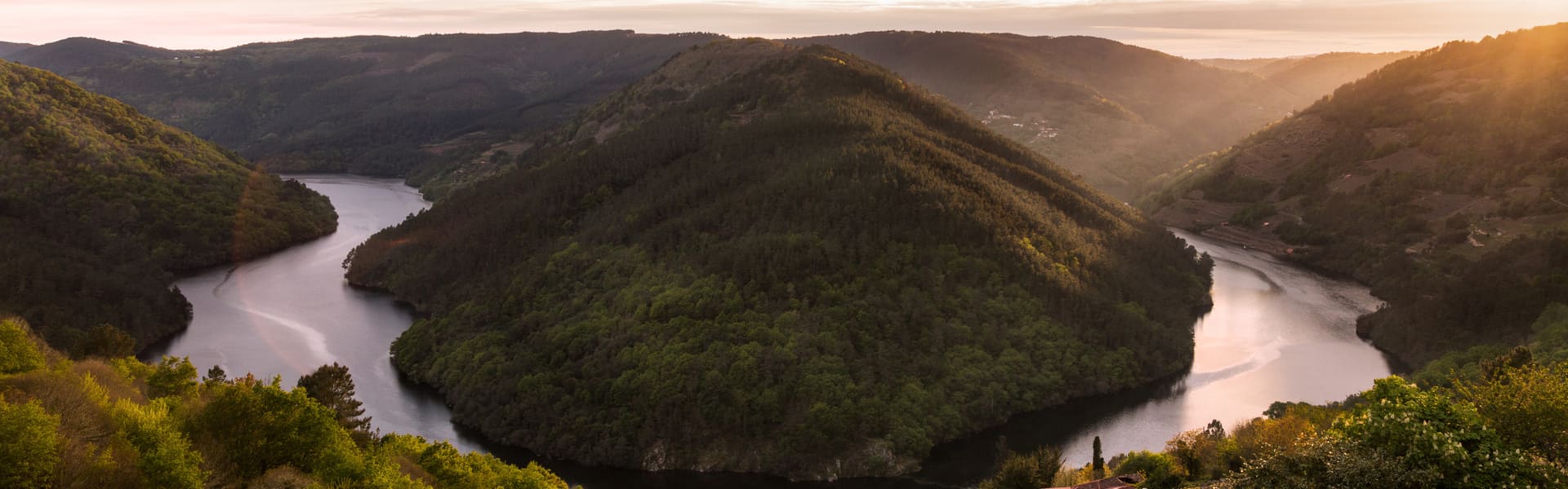 Ourense desde Ribeira Sacra